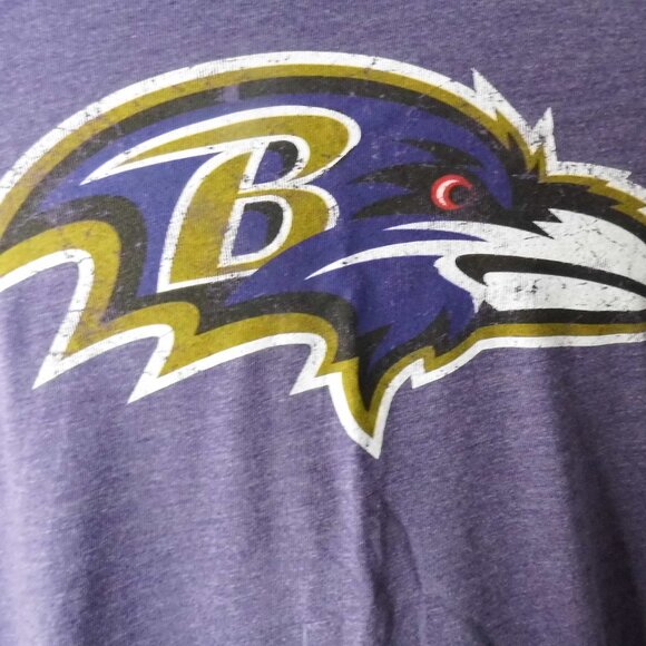 Majestic Men's Baltimore Ravens Vintage Tee, Size: Large, Purple - Picture 4 of 4